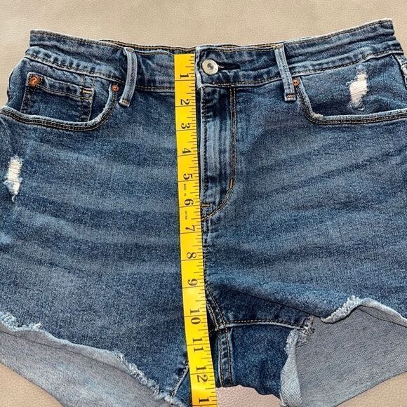 Denizen From Levis High-Rise Jean Shorts Size 6 - Picture 8 of 9